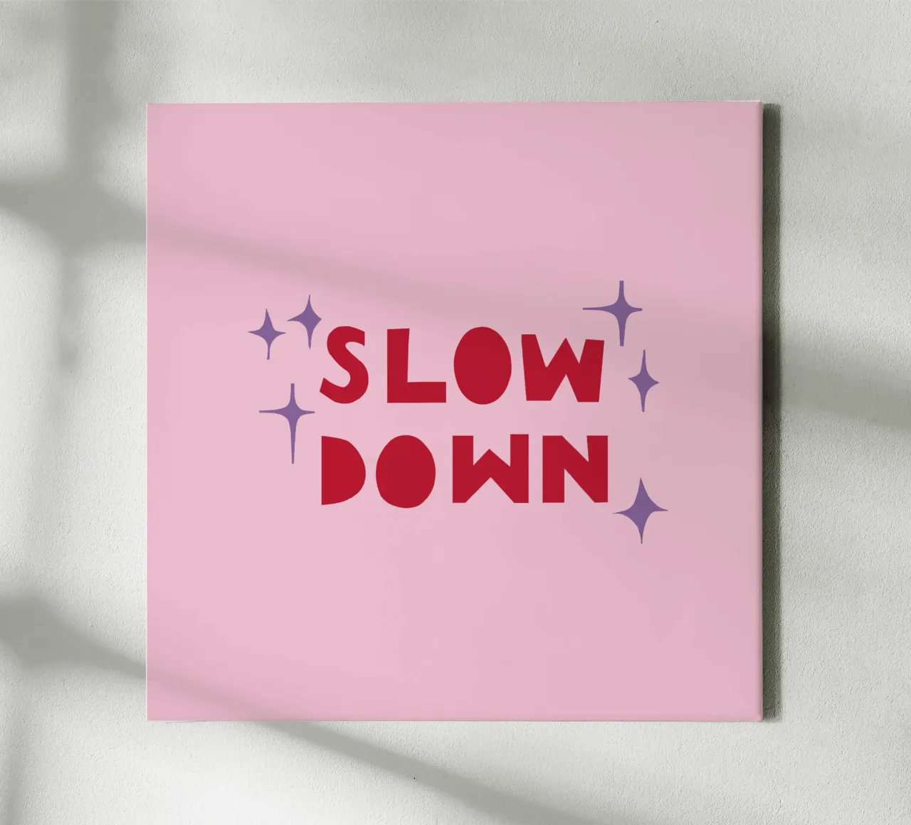 Slow Down tela da Iris Knabenschuh Design