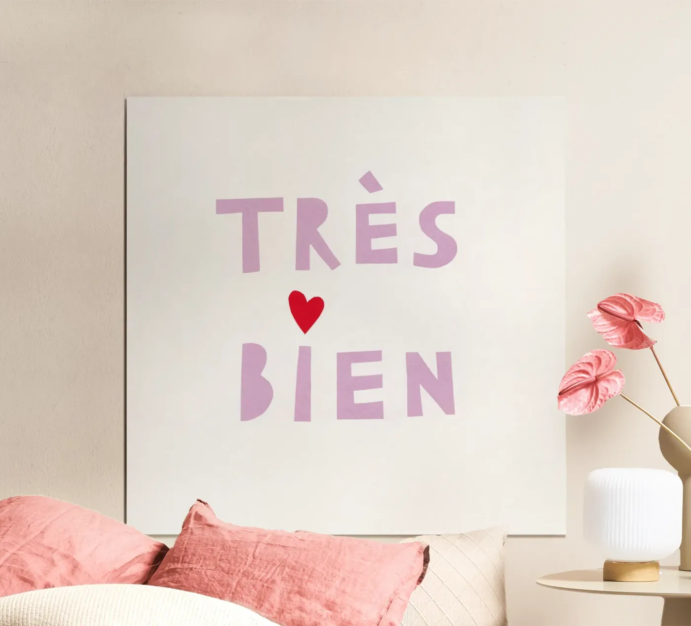 Tres Bien poster da Iris Knabenschuh Design