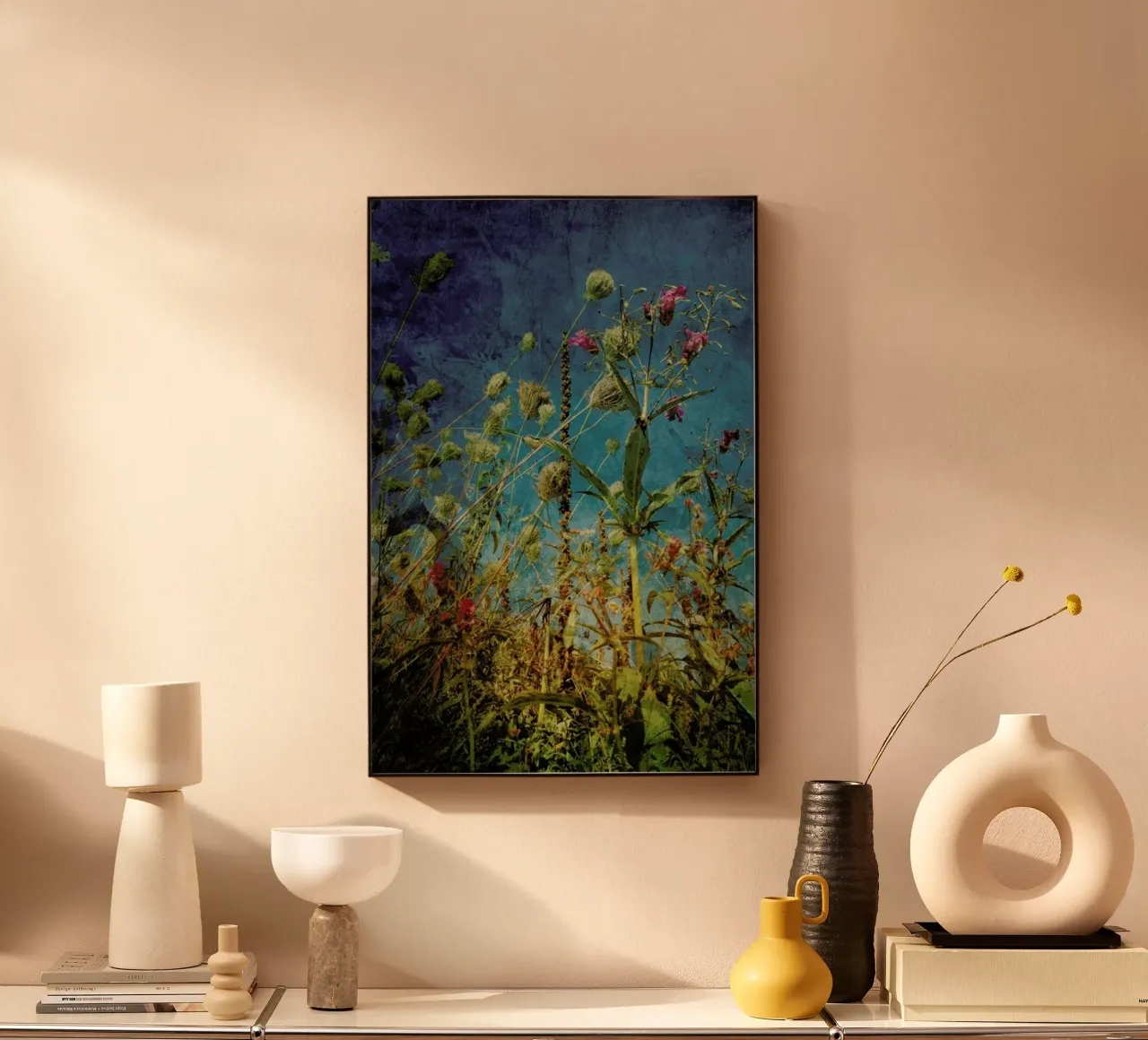 Heat Flowers acrylic glass by Angelo Cerantola