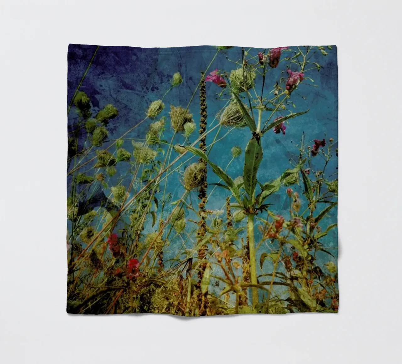 Heat Flowers coperta in pile da Angelo Cerantola