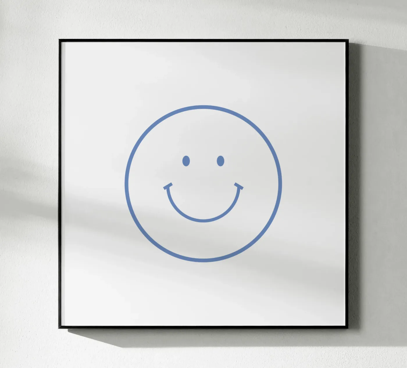 Smile blue plexiglass da janamossmann