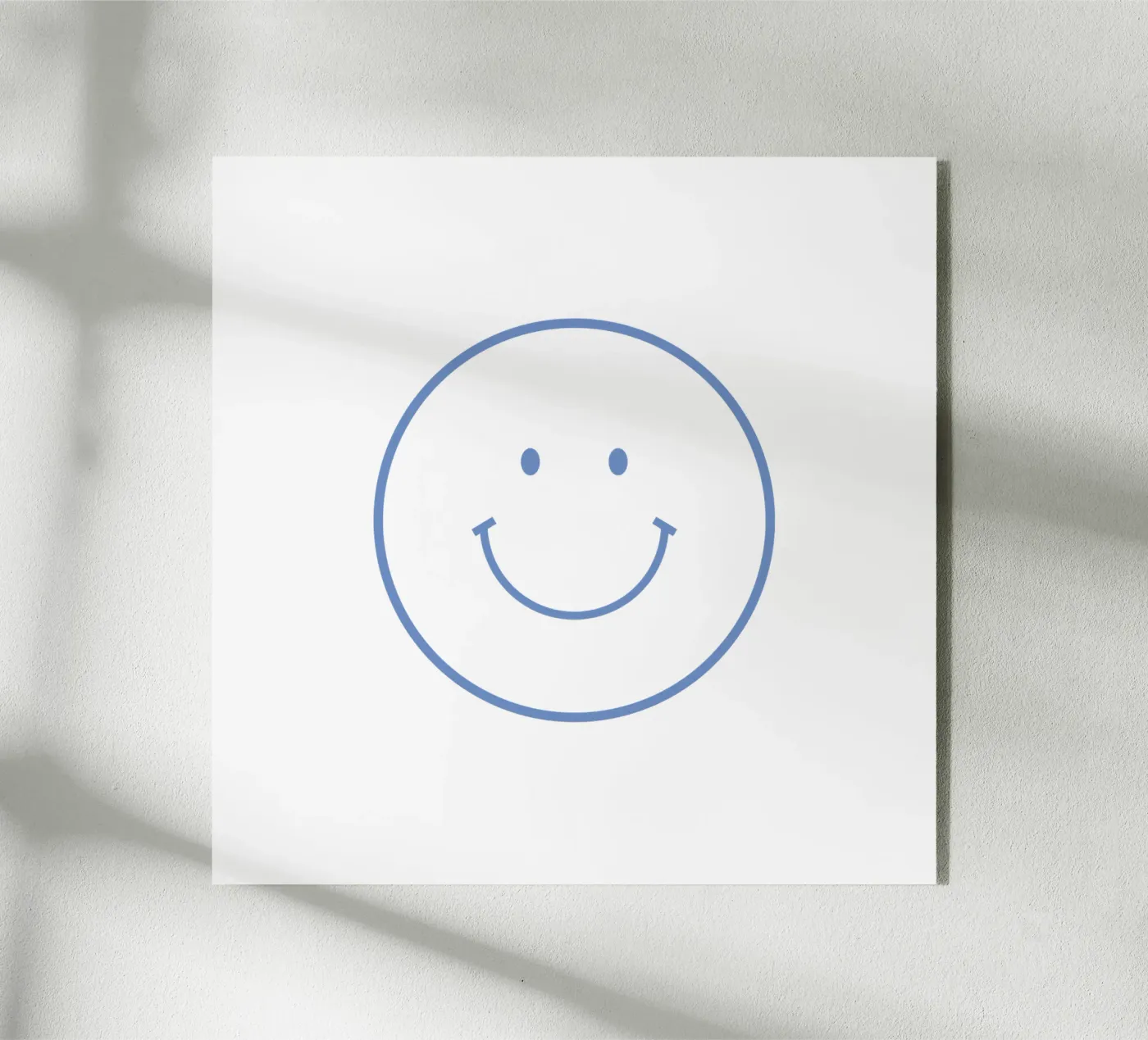 Smile blue plexiglass da janamossmann