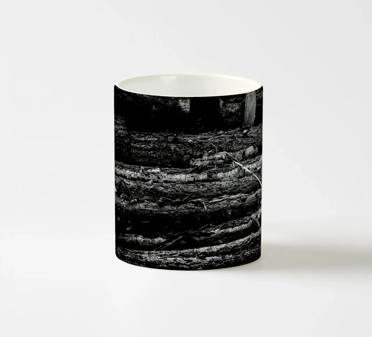 The Logs tazza in ceramica da Dustin Janko