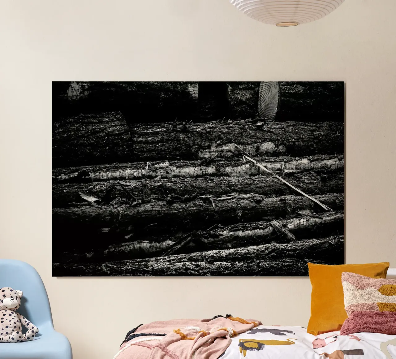 The Logs poster da Dustin Janko