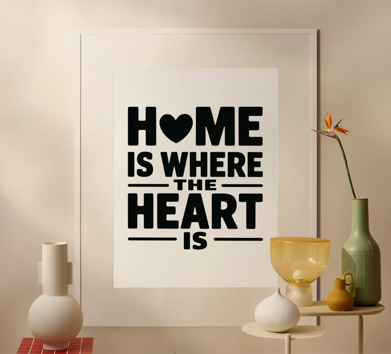 HOME is where the HEART is hahnemühle by logic