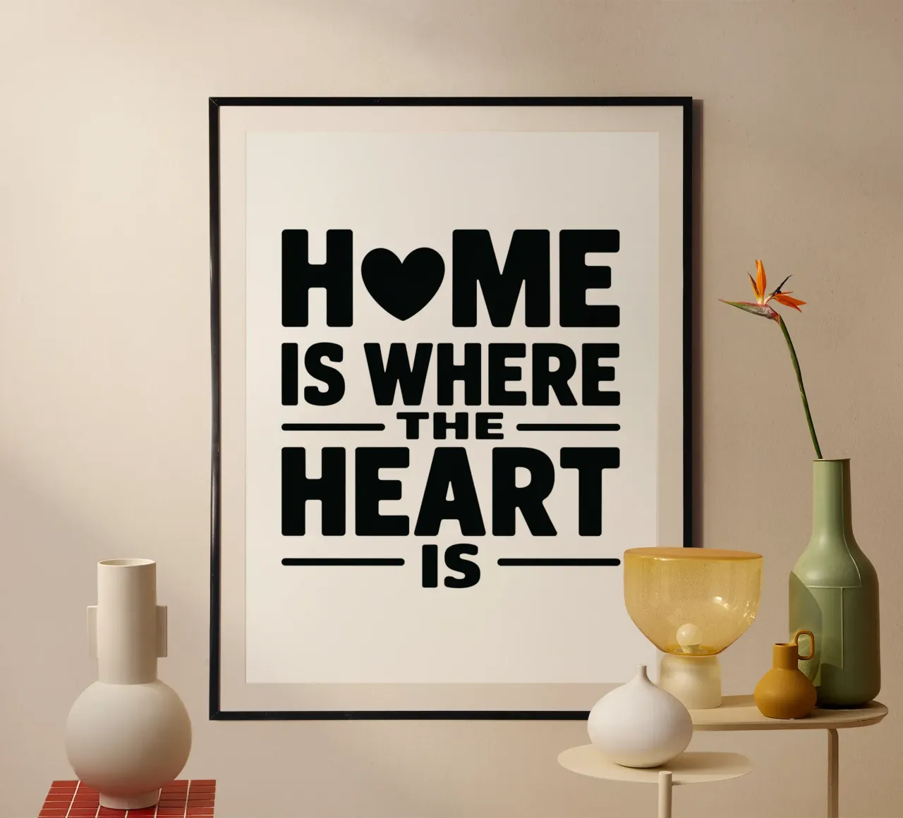 HOME is where the HEART is hahnemühle by logic