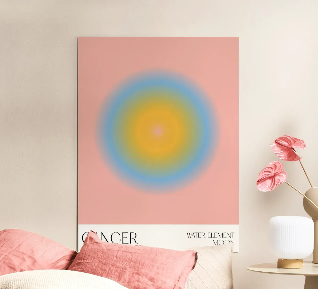 Cancro, Aura, Zodiaco poster da Peaches Art Prints