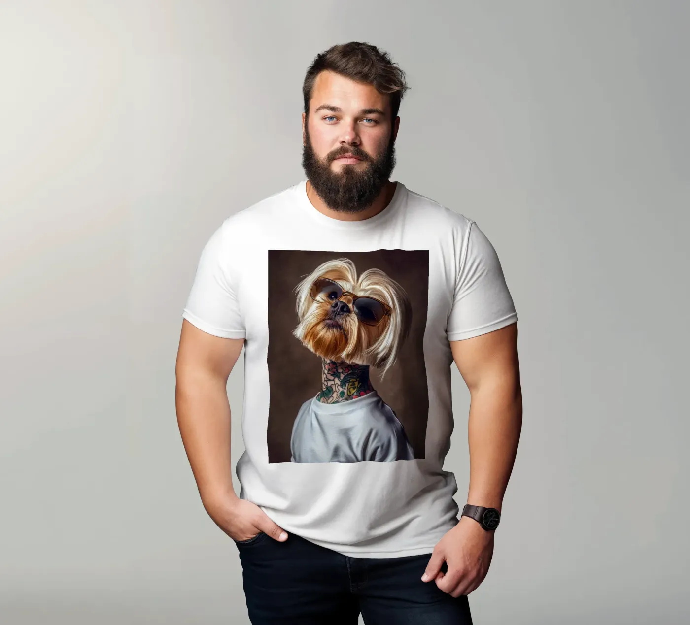 Nova t-shirt da Affiches Chien Originales – Dogland