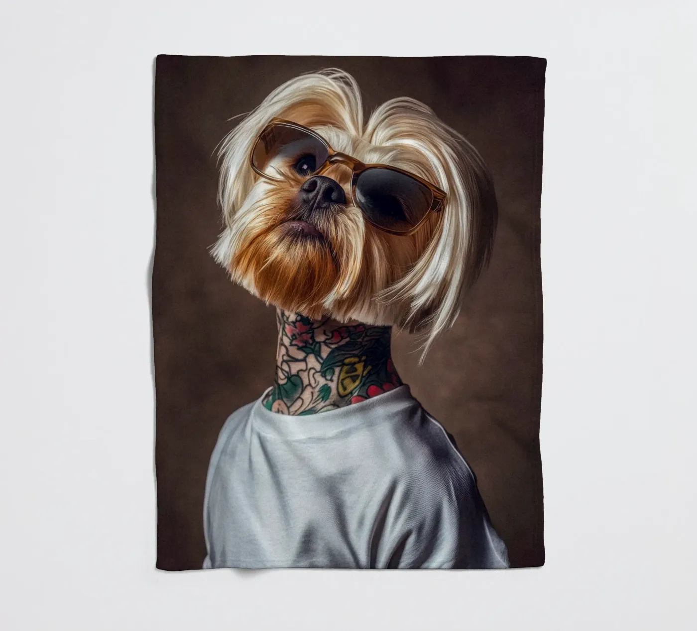 Nova Fleecedecke von Affiches Chien Originales – Dogland