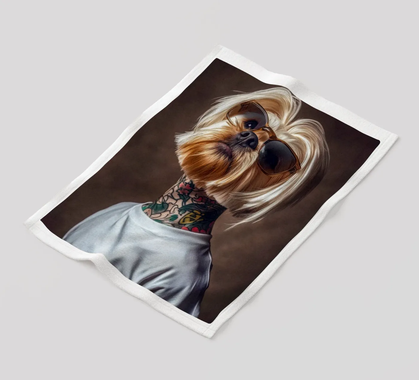 Nova Fleecedecke von Affiches Chien Originales – Dogland