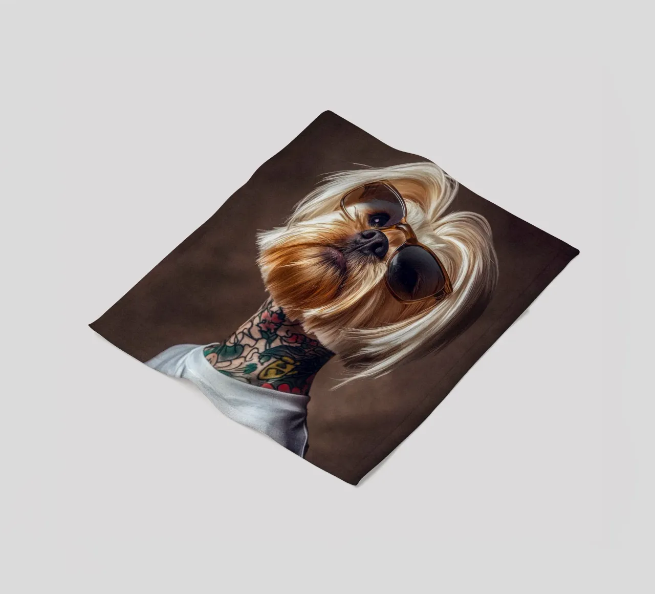 Nova fleecedeken van Affiches Chien Originales – Dogland