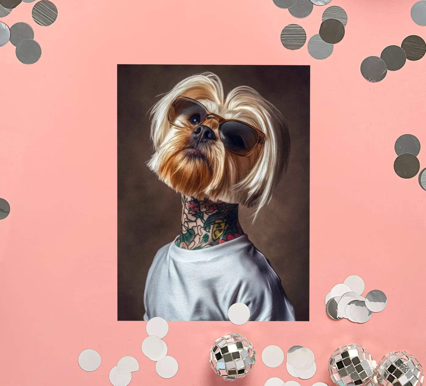 Nova sticker by Affiches Chien Originales – Dogland