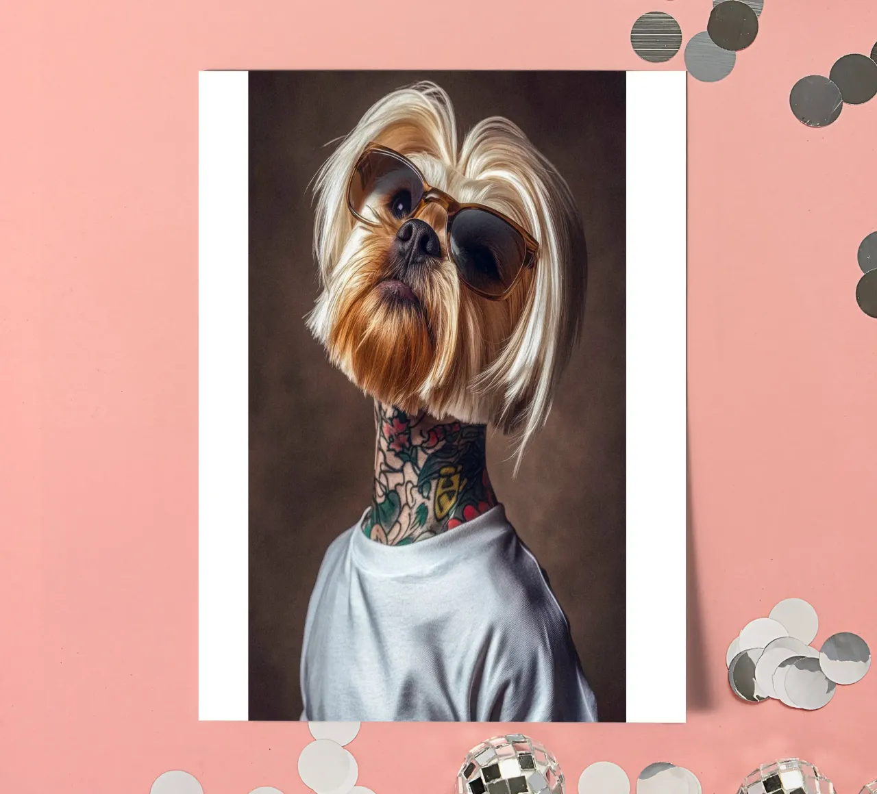 Nova sticker sheet by Affiches Chien Originales – Dogland