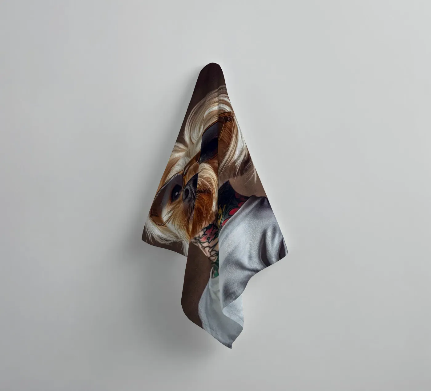 Nova badhanddoek van Affiches Chien Originales – Dogland