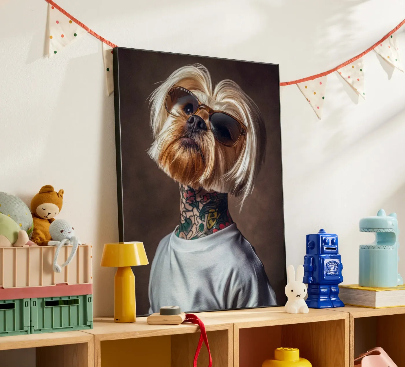 Nova forex plate by Affiches Chien Originales – Dogland