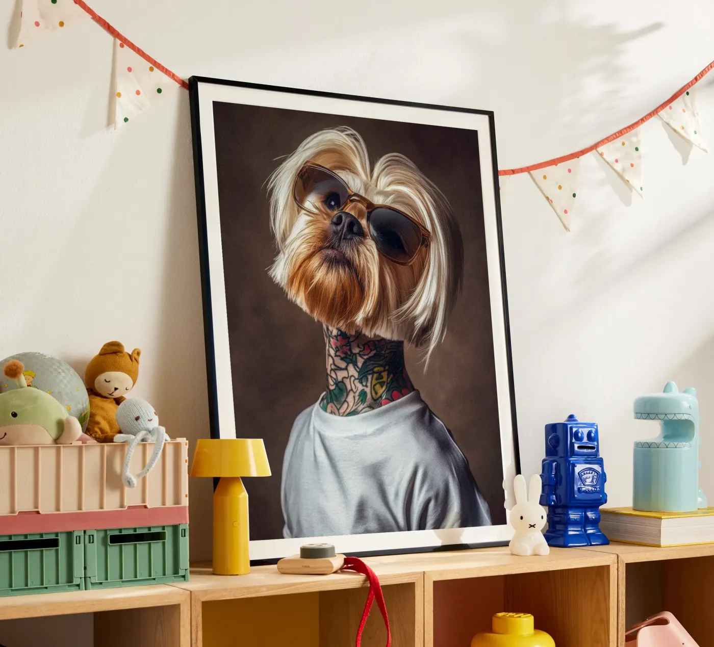 Nova poster van Affiches Chien Originales – Dogland