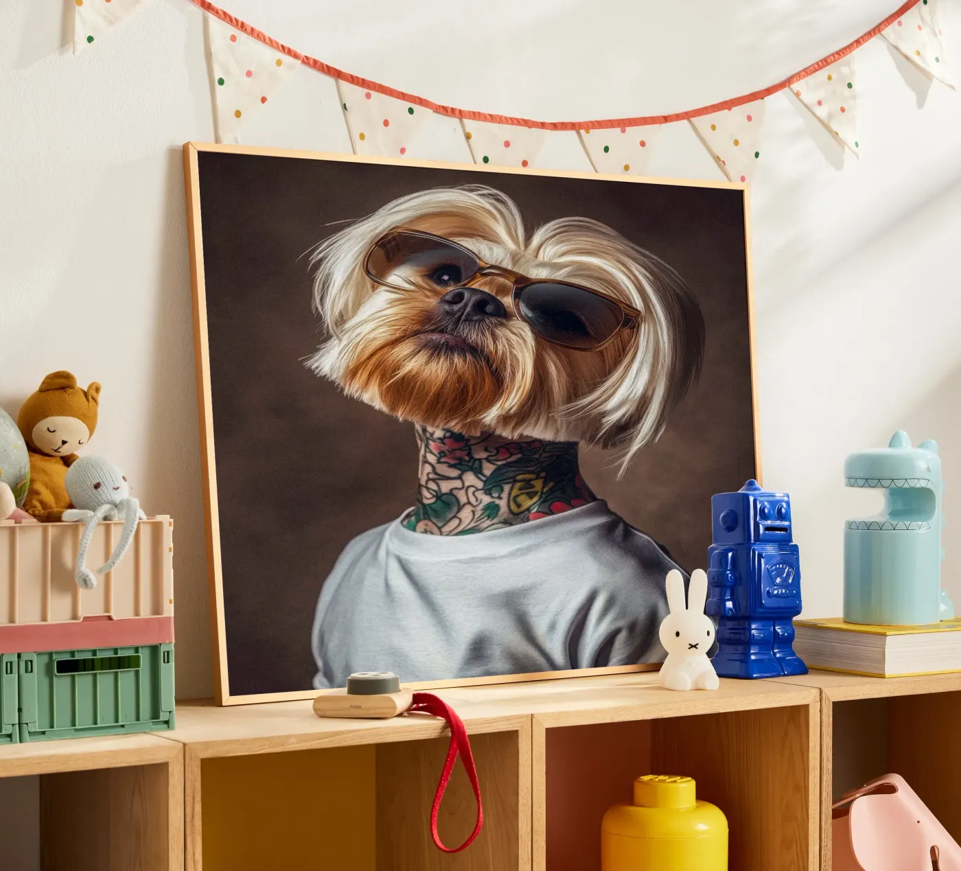 Nova poster van Affiches Chien Originales – Dogland