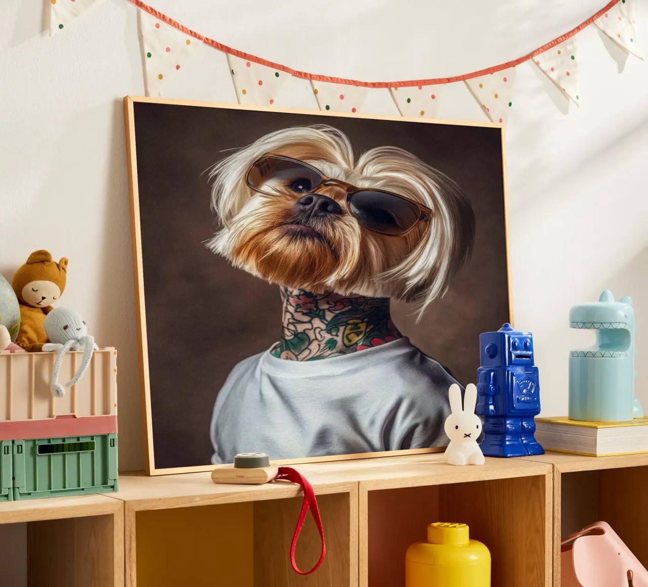 Nova poster by Affiches Chien Originales – Dogland