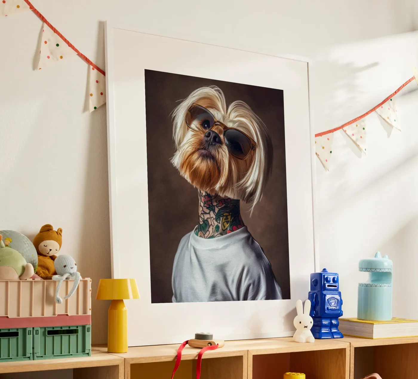Nova poster van Affiches Chien Originales – Dogland