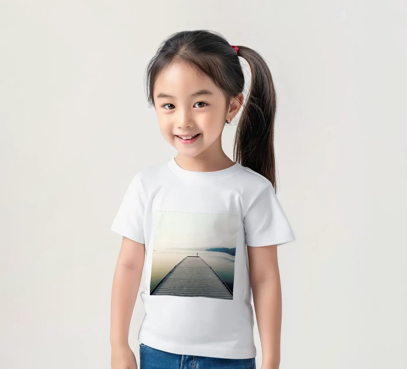 Tranquility Kinder T-Shirt von Robin Delean