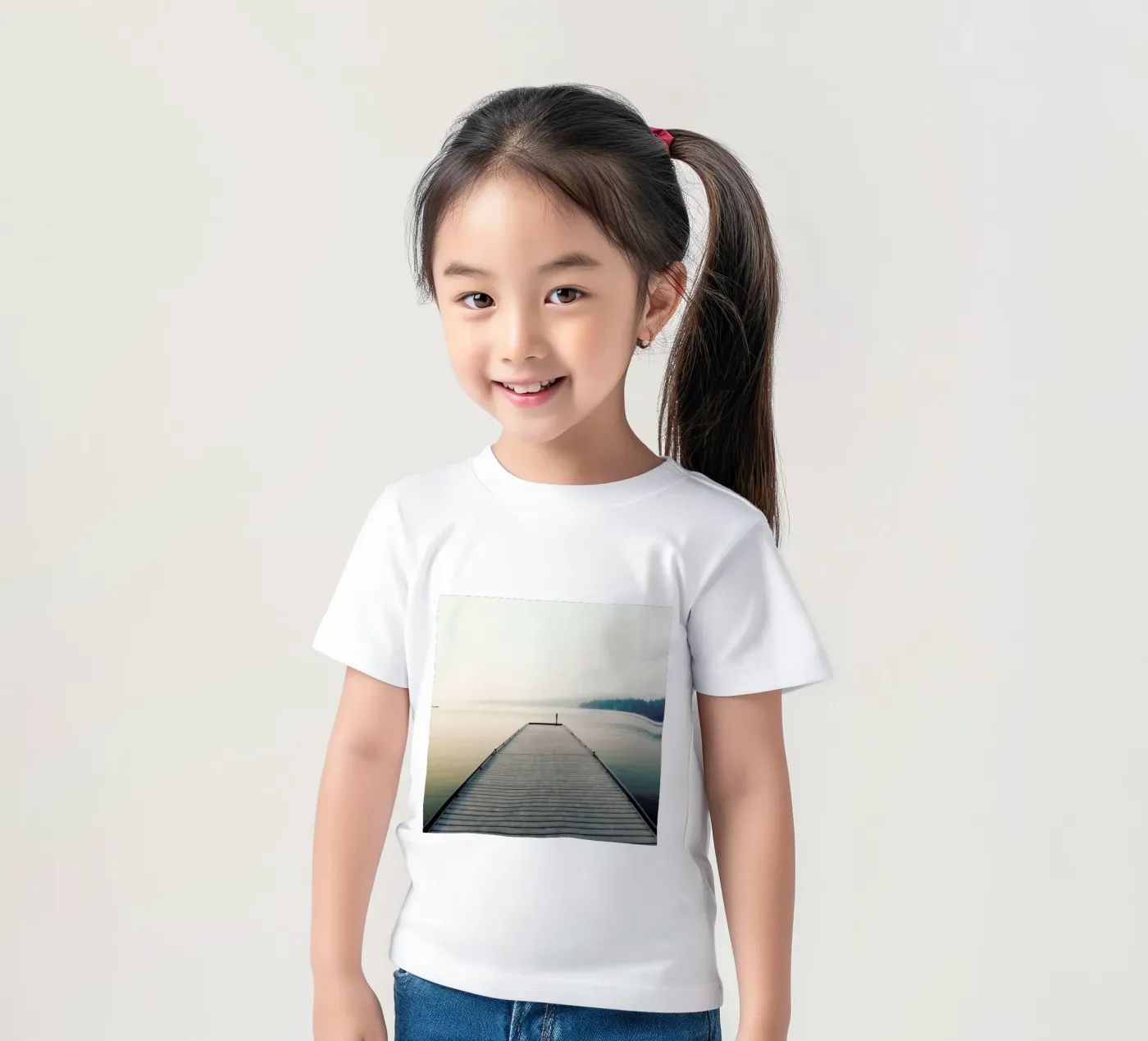 Tranquility Kinder T-Shirt von Robin Delean