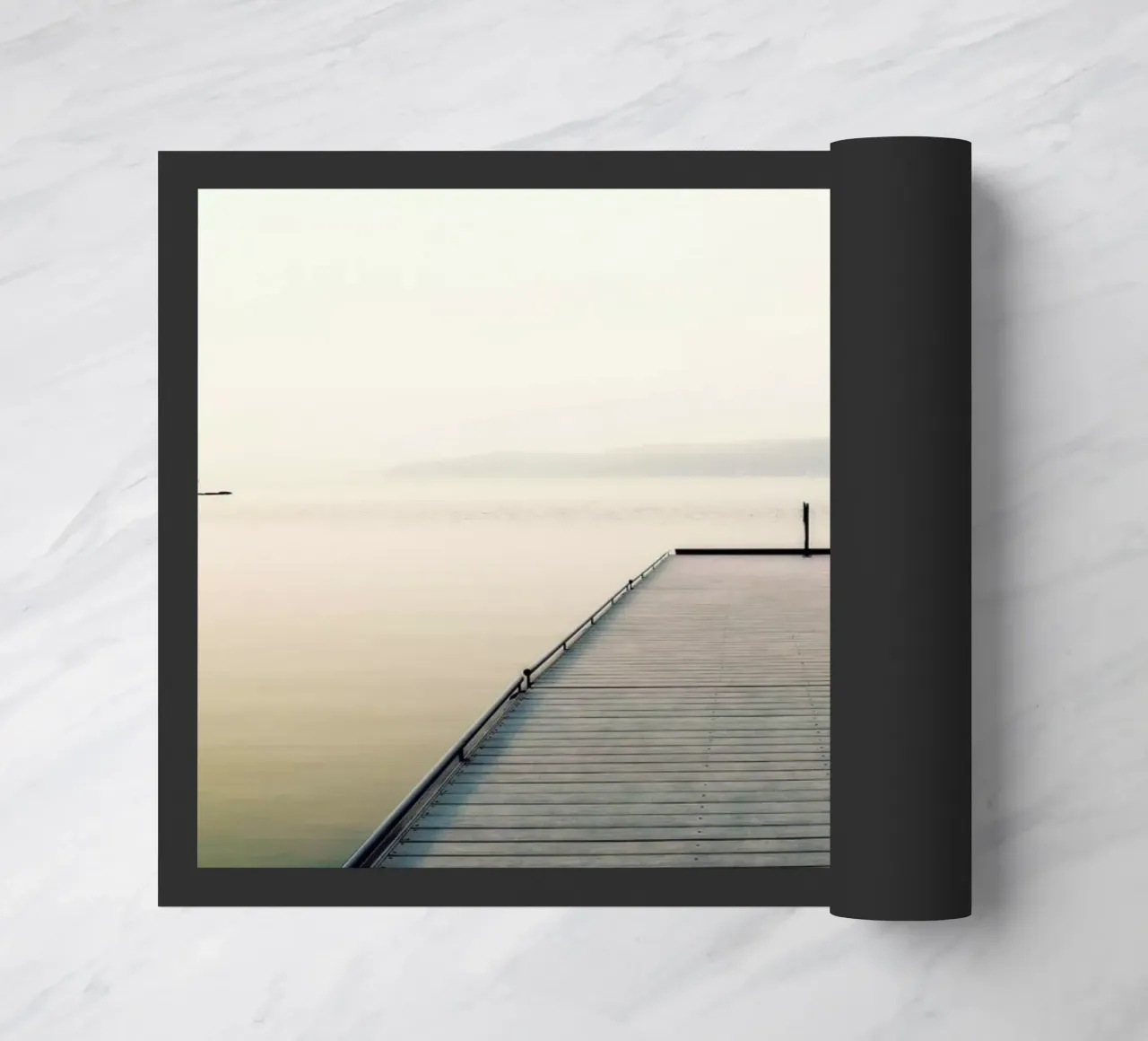 Tranquility doormat by Robin Delean