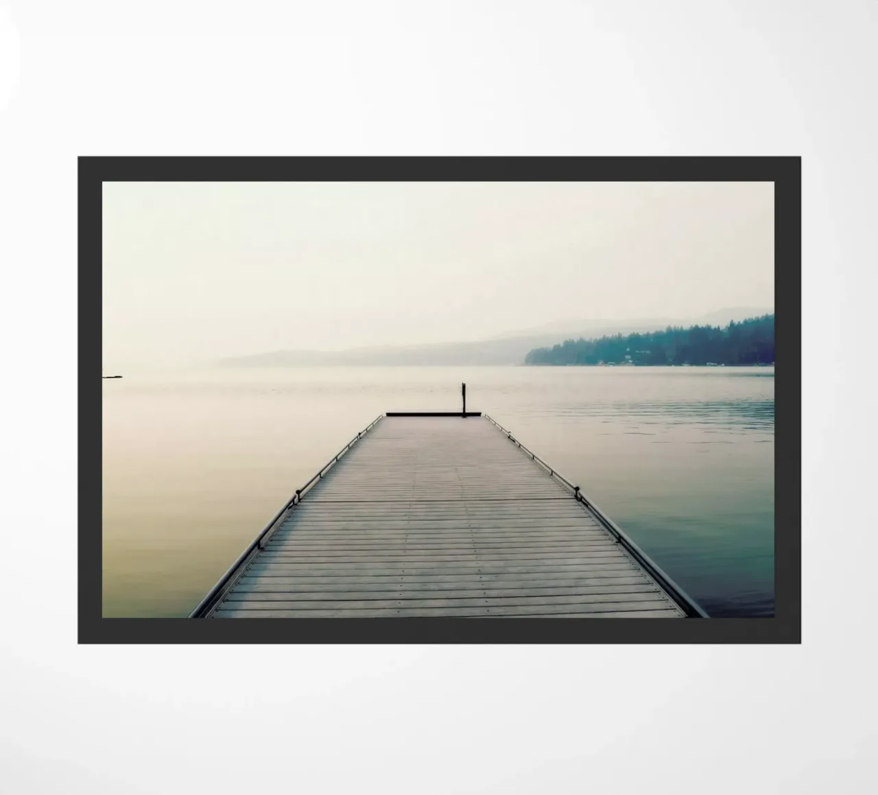 Tranquility doormat by Robin Delean