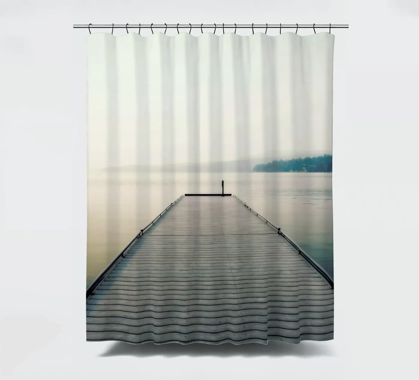 Tranquility Duschvorhang von Robin Delean