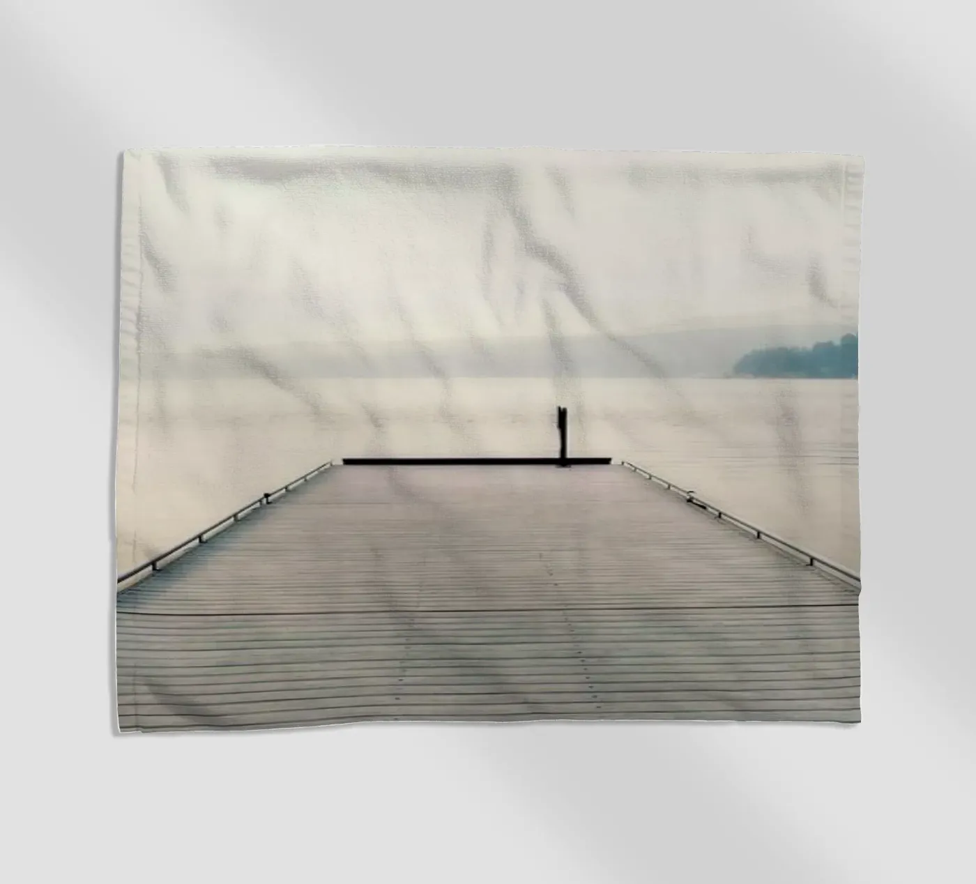 Tranquility beach towel by Robin Delean