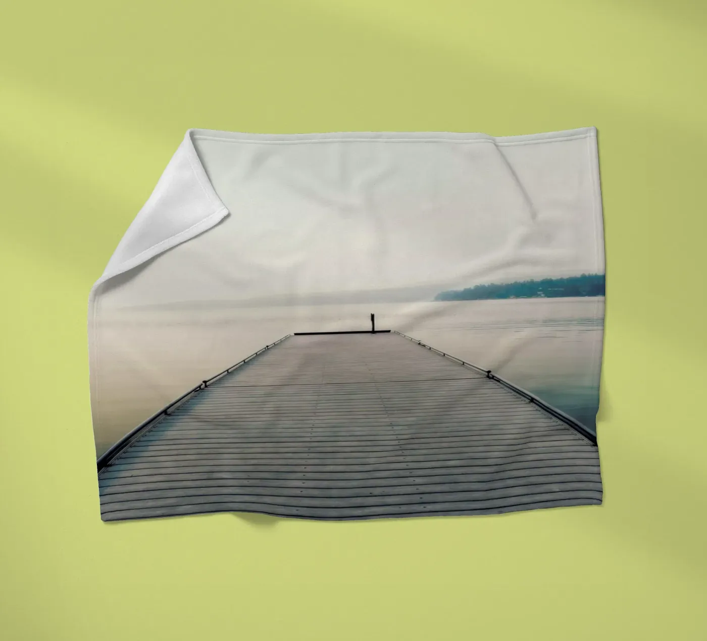 Tranquility fleece blanket by Robin Delean