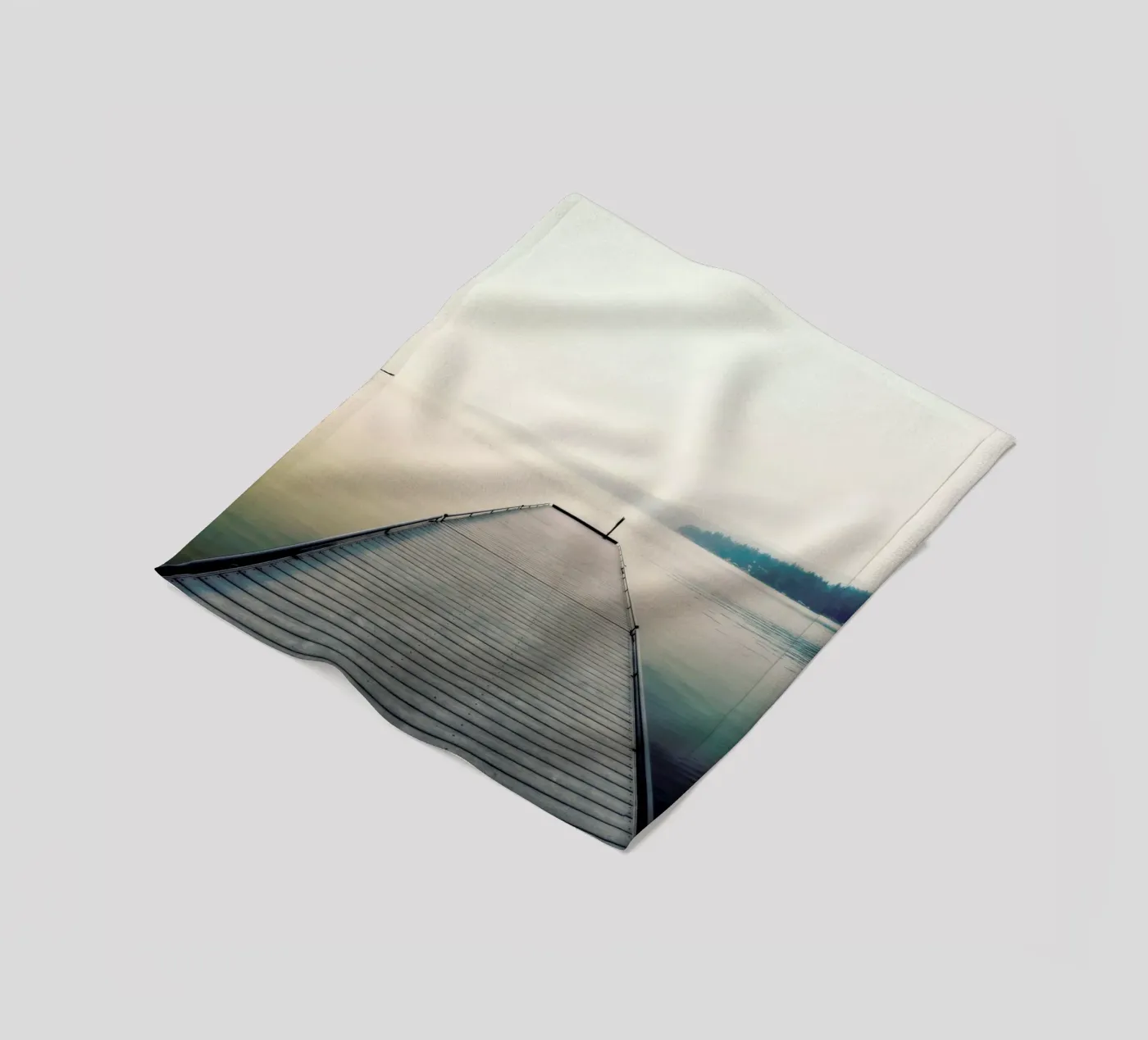 Tranquility fleece blanket by Robin Delean