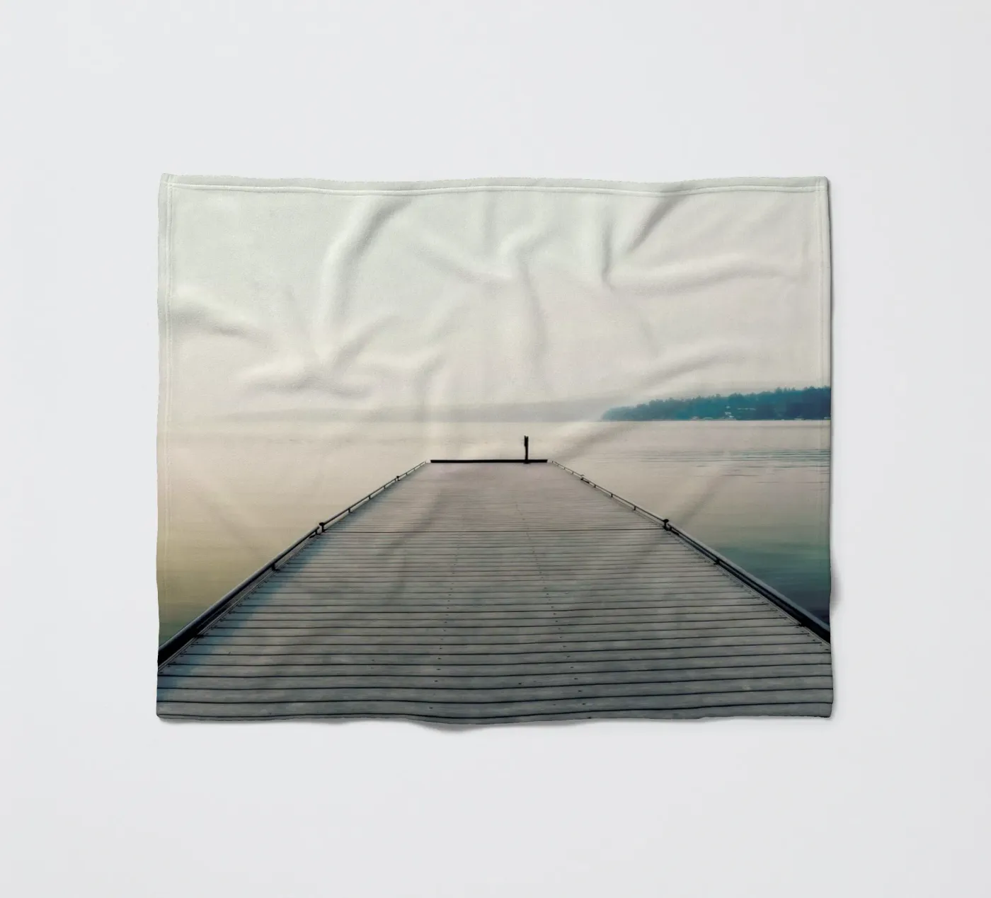 Tranquility fleece blanket by Robin Delean