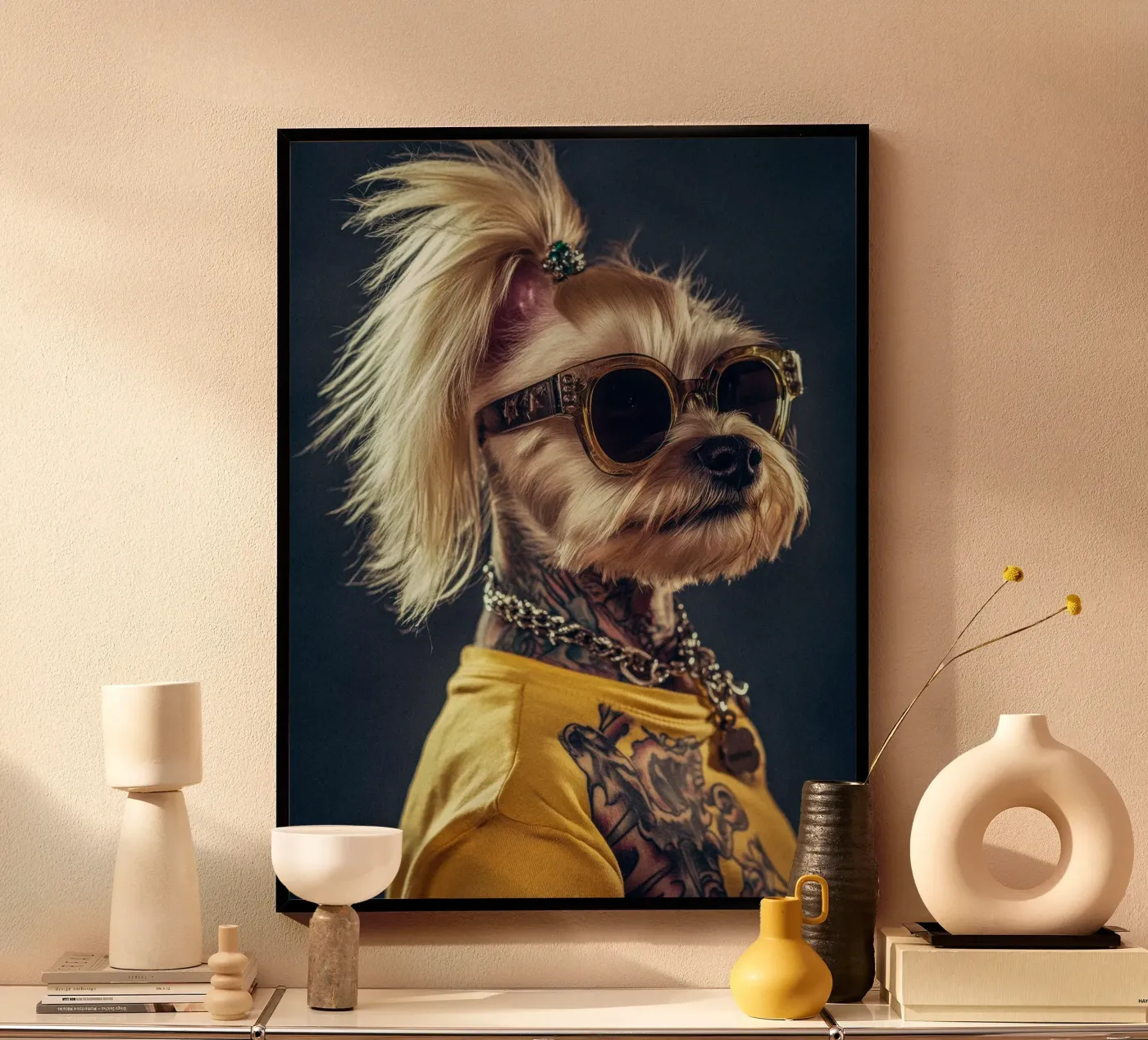 Vesper Poster von Affiches Chien Originales – Dogland