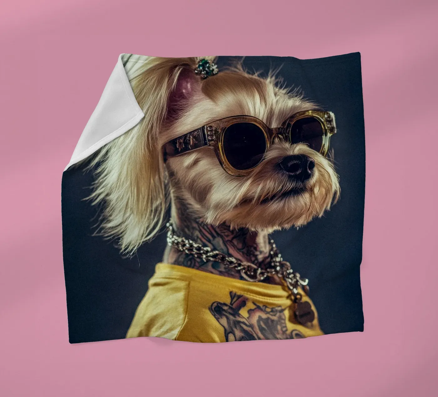 Vesper fleece blanket by Affiches Chien Originales – Dogland