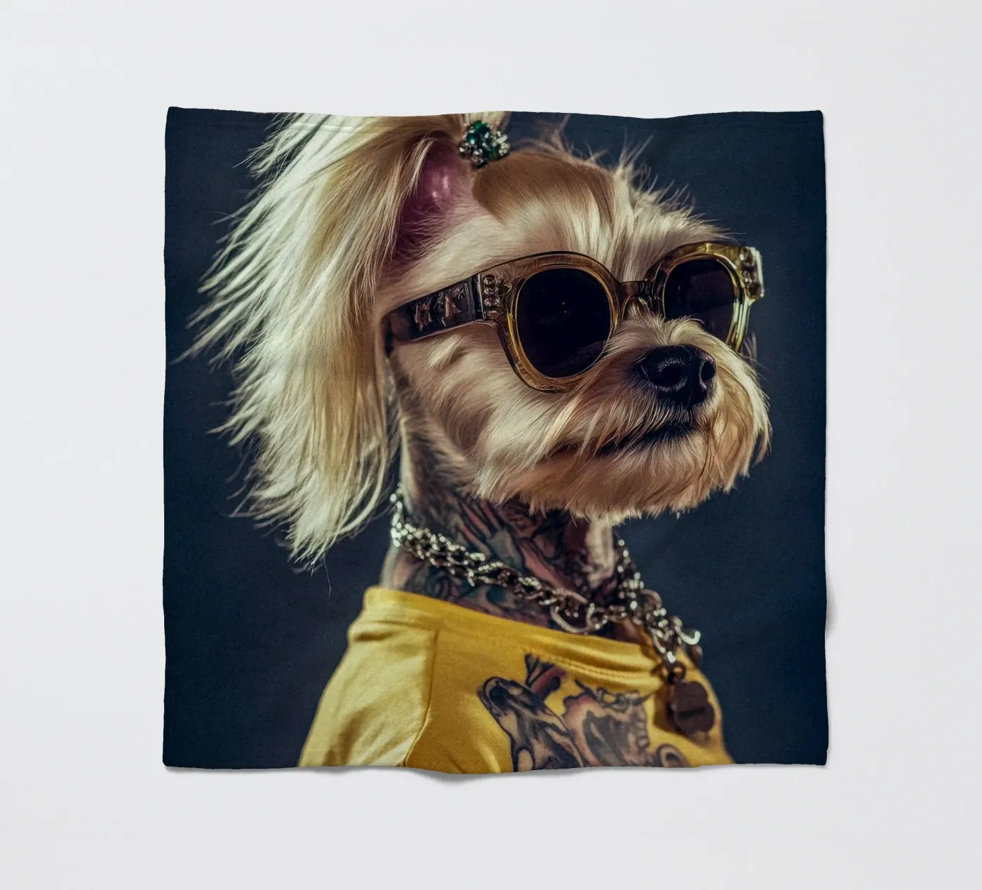 Vesper fleece blanket by Affiches Chien Originales – Dogland