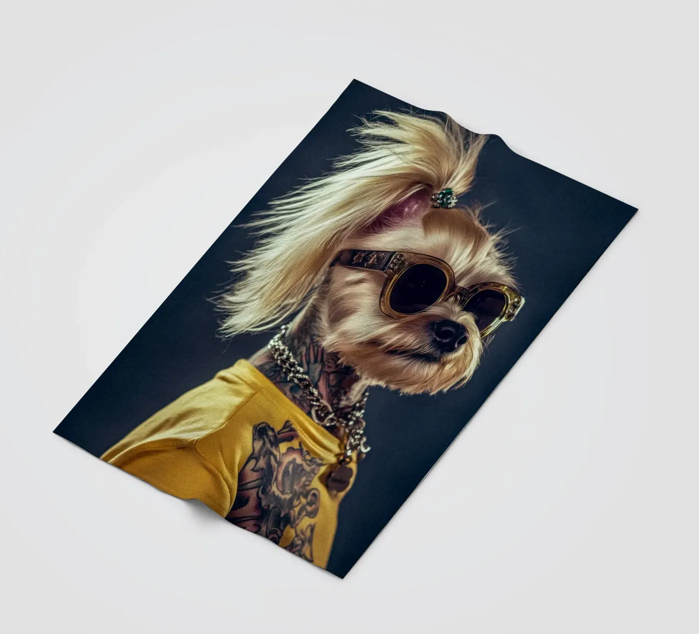 Vesper fleece blanket by Affiches Chien Originales – Dogland
