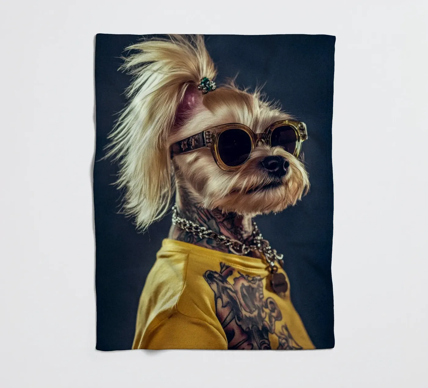 Vesper fleece blanket by Affiches Chien Originales – Dogland