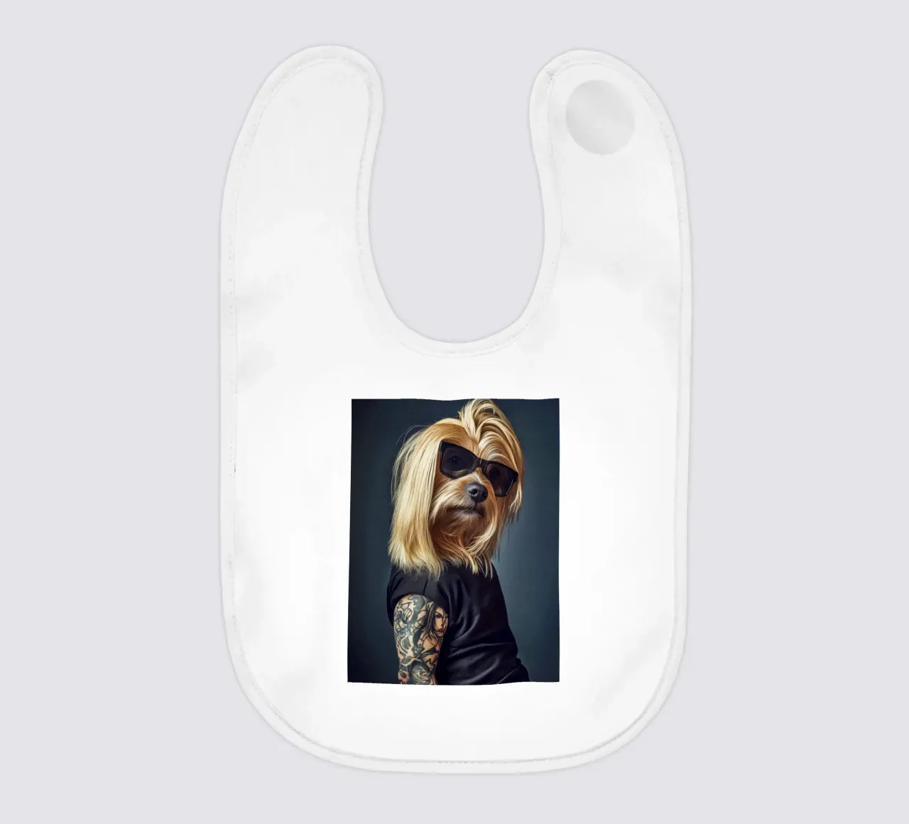 Juno baby slabbetje van Affiches Chien Originales – Dogland