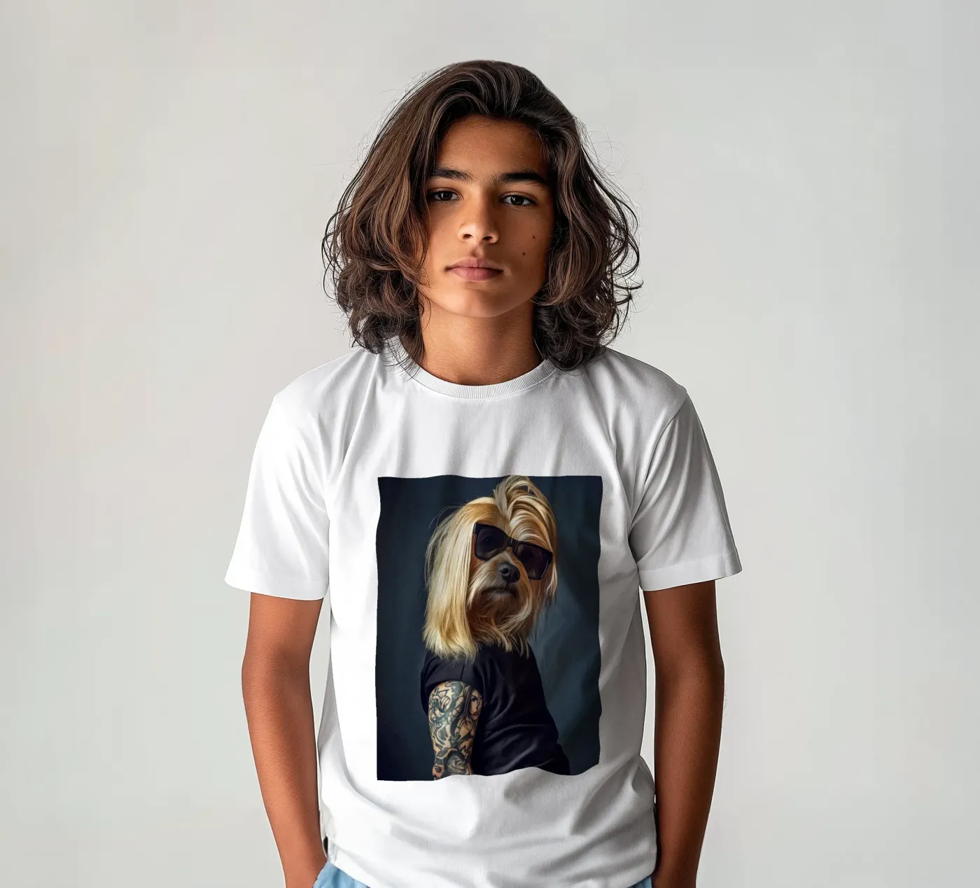 Juno t-shirt bambini da Affiches Chien Originales – Dogland