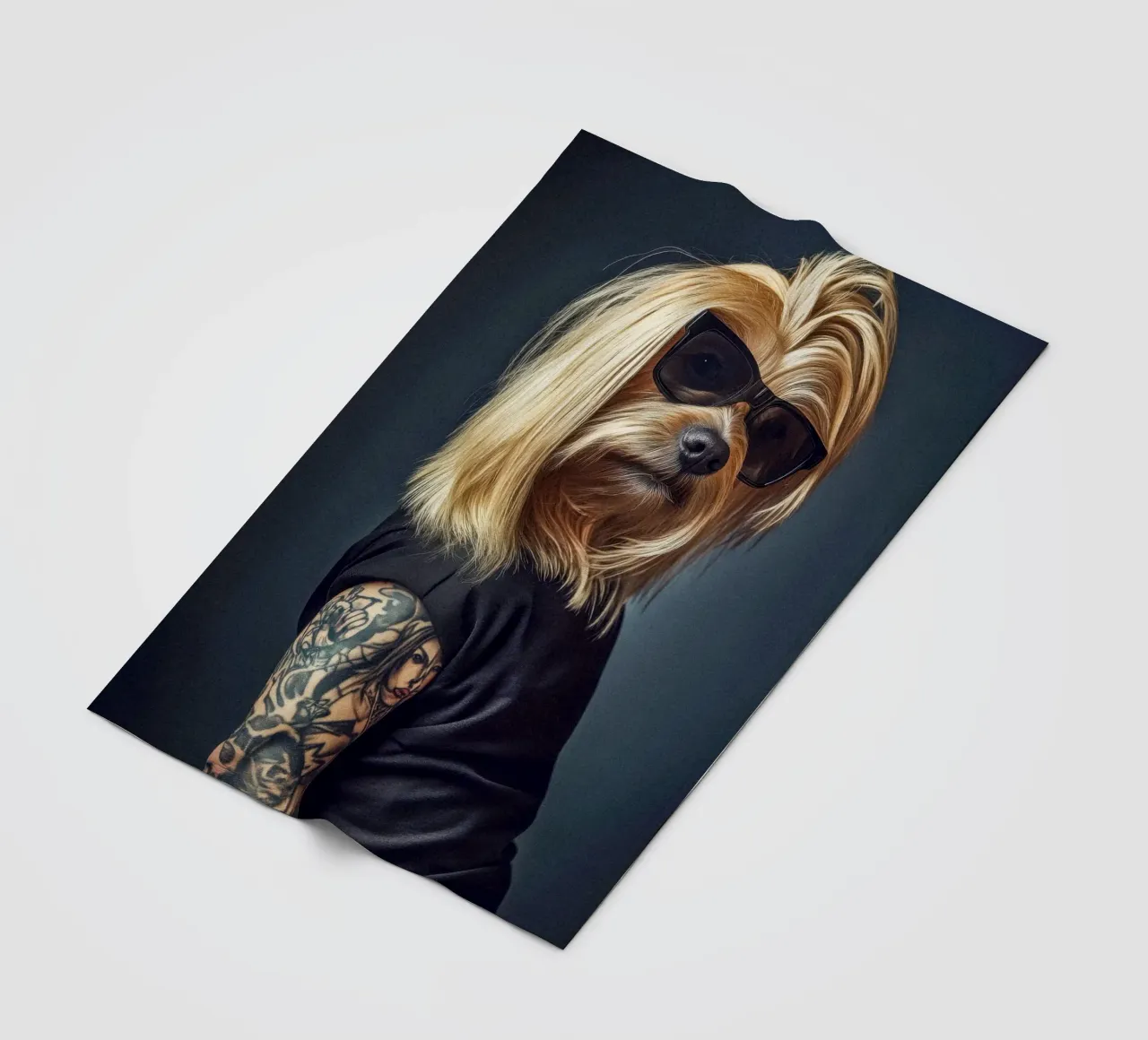 Juno Fleecedecke von Affiches Chien Originales – Dogland