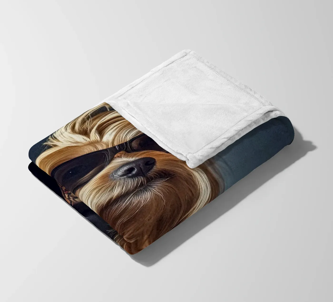 Juno fleece blanket by Affiches Chien Originales – Dogland