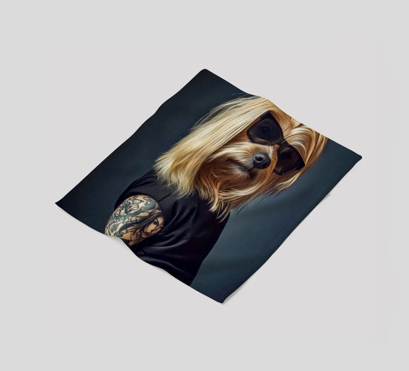 Juno fleece blanket by Affiches Chien Originales – Dogland