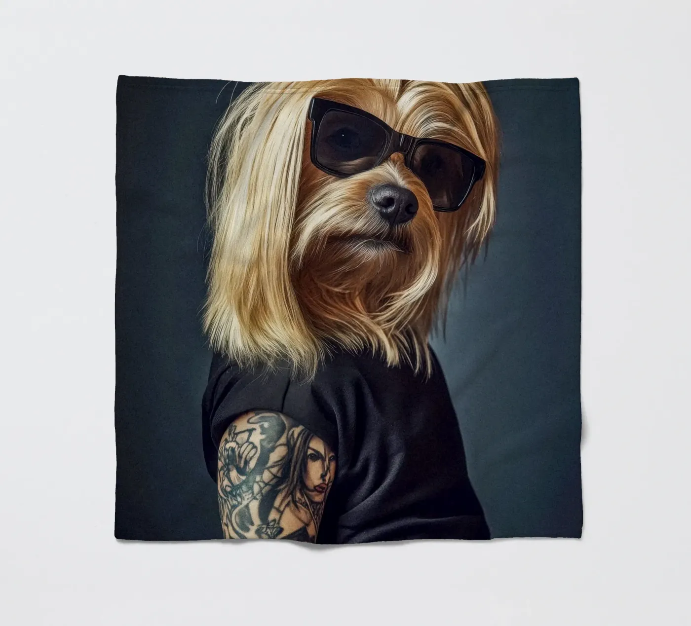 Juno fleece blanket by Affiches Chien Originales – Dogland