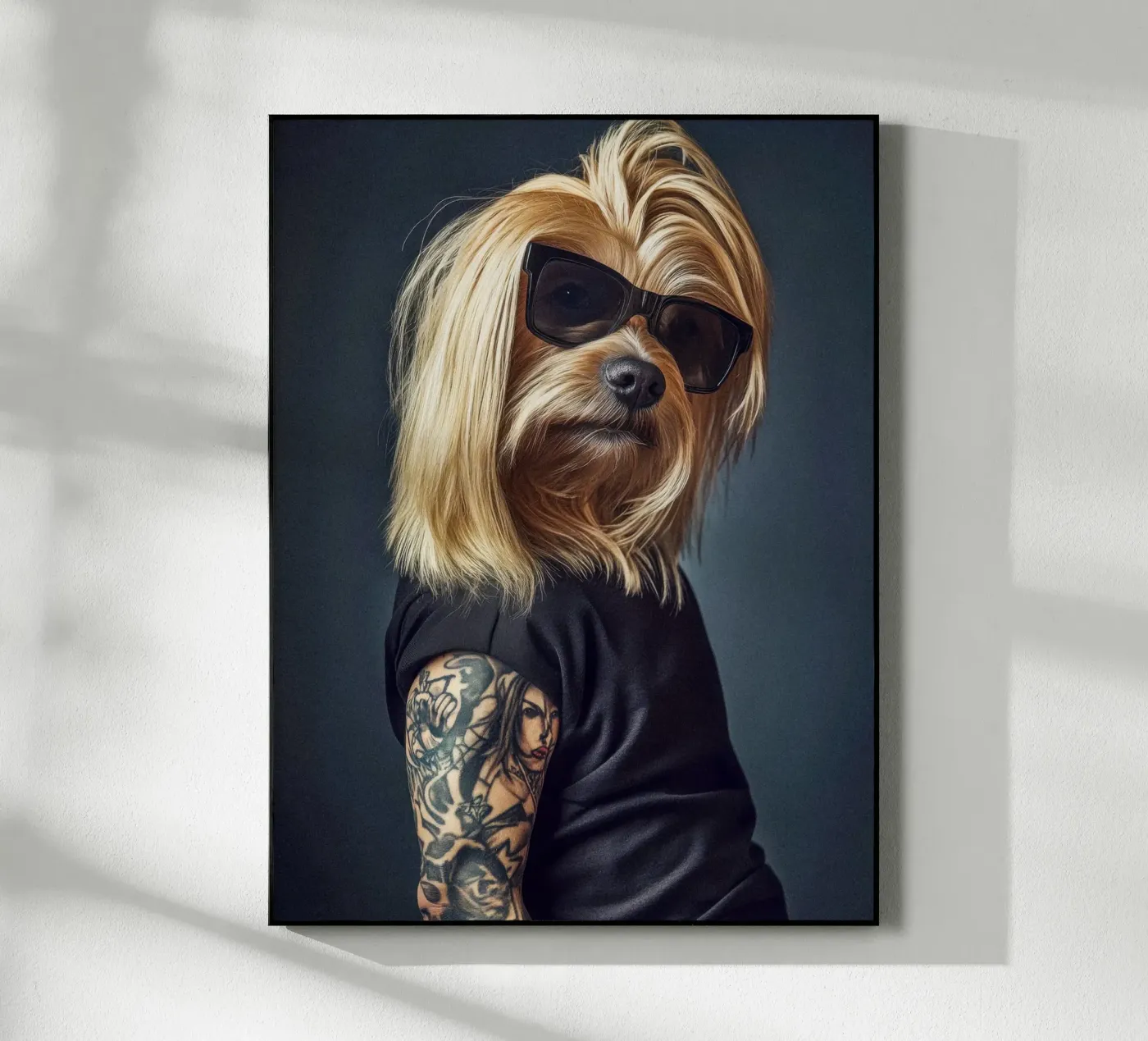 Juno acrylic glass by Affiches Chien Originales – Dogland