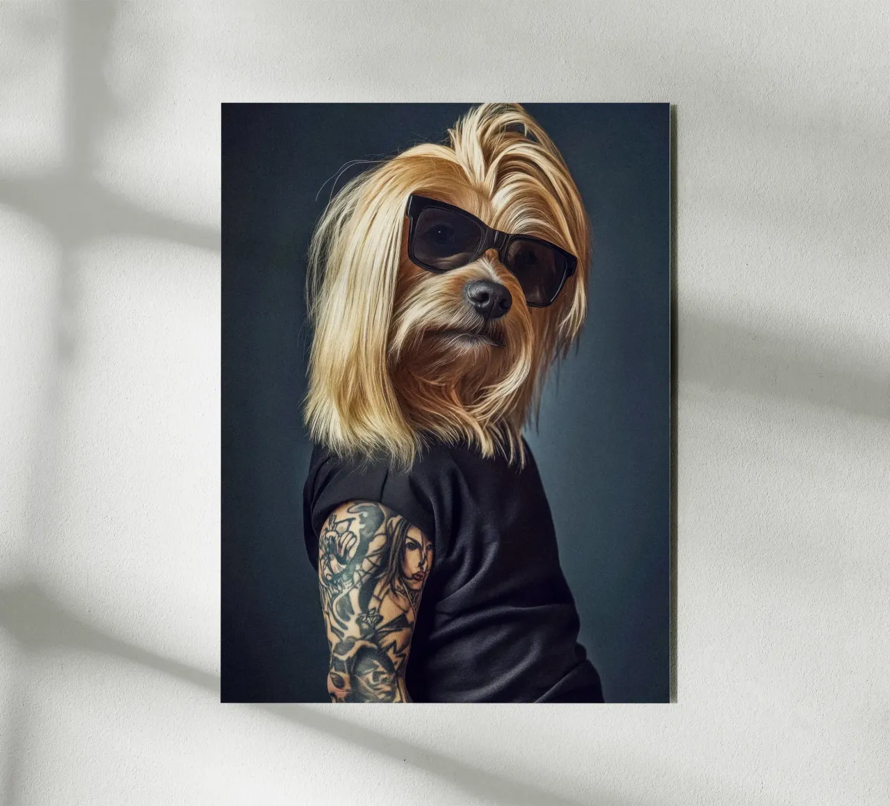 Juno alluminio dibond da Affiches Chien Originales – Dogland