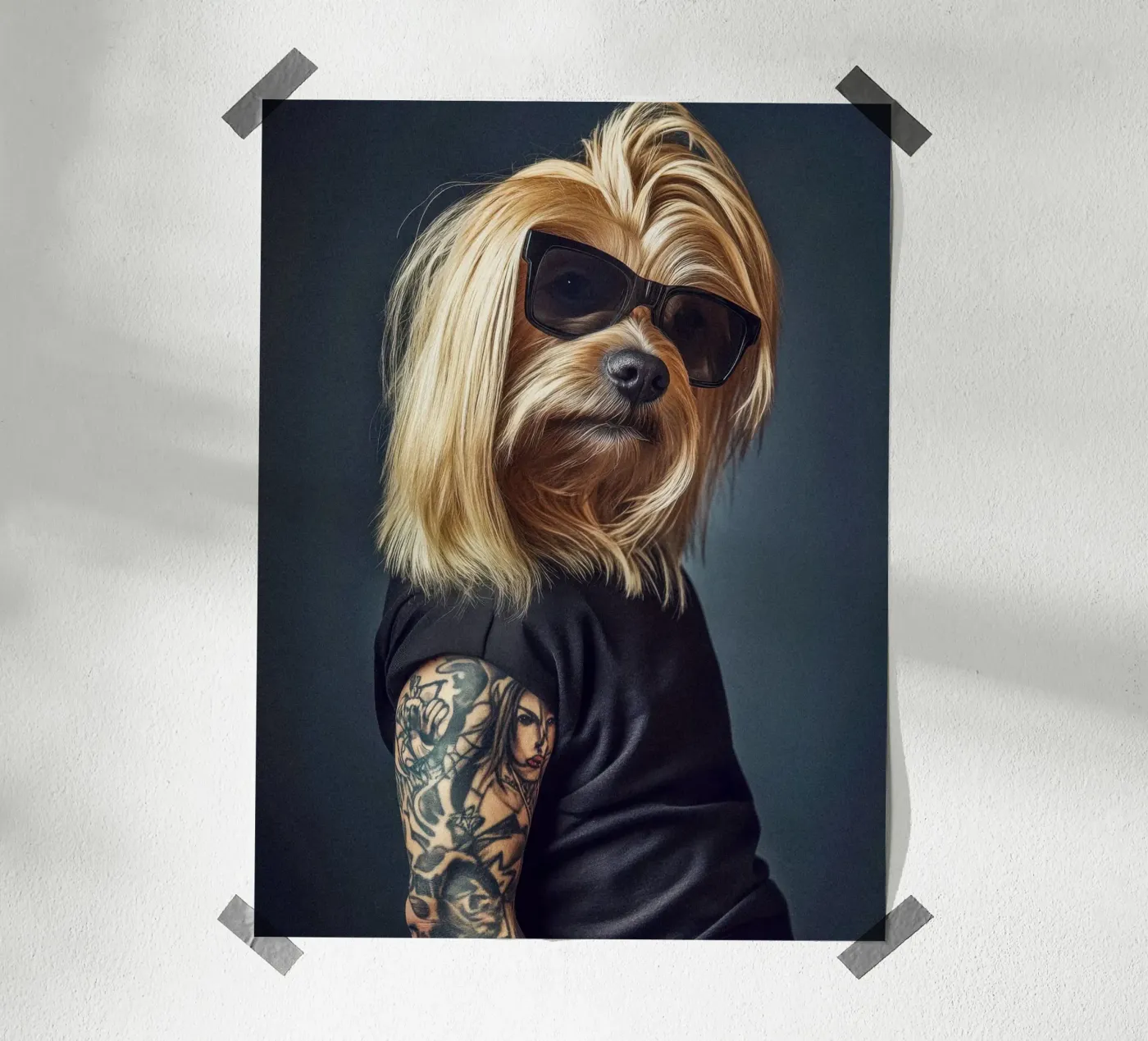 Juno Poster von Affiches Chien Originales – Dogland