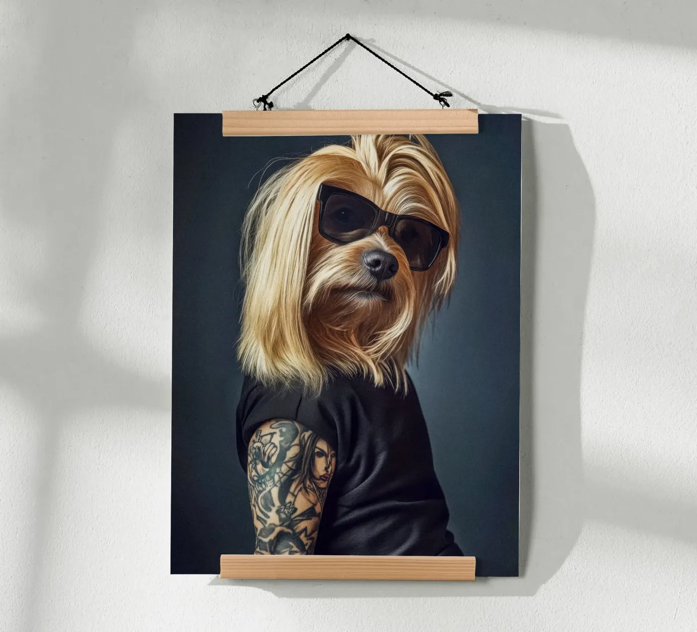 Juno Poster von Affiches Chien Originales – Dogland