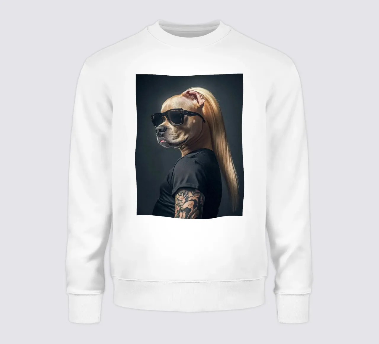 Vega sweatshirt van Affiches Chien Originales – Dogland