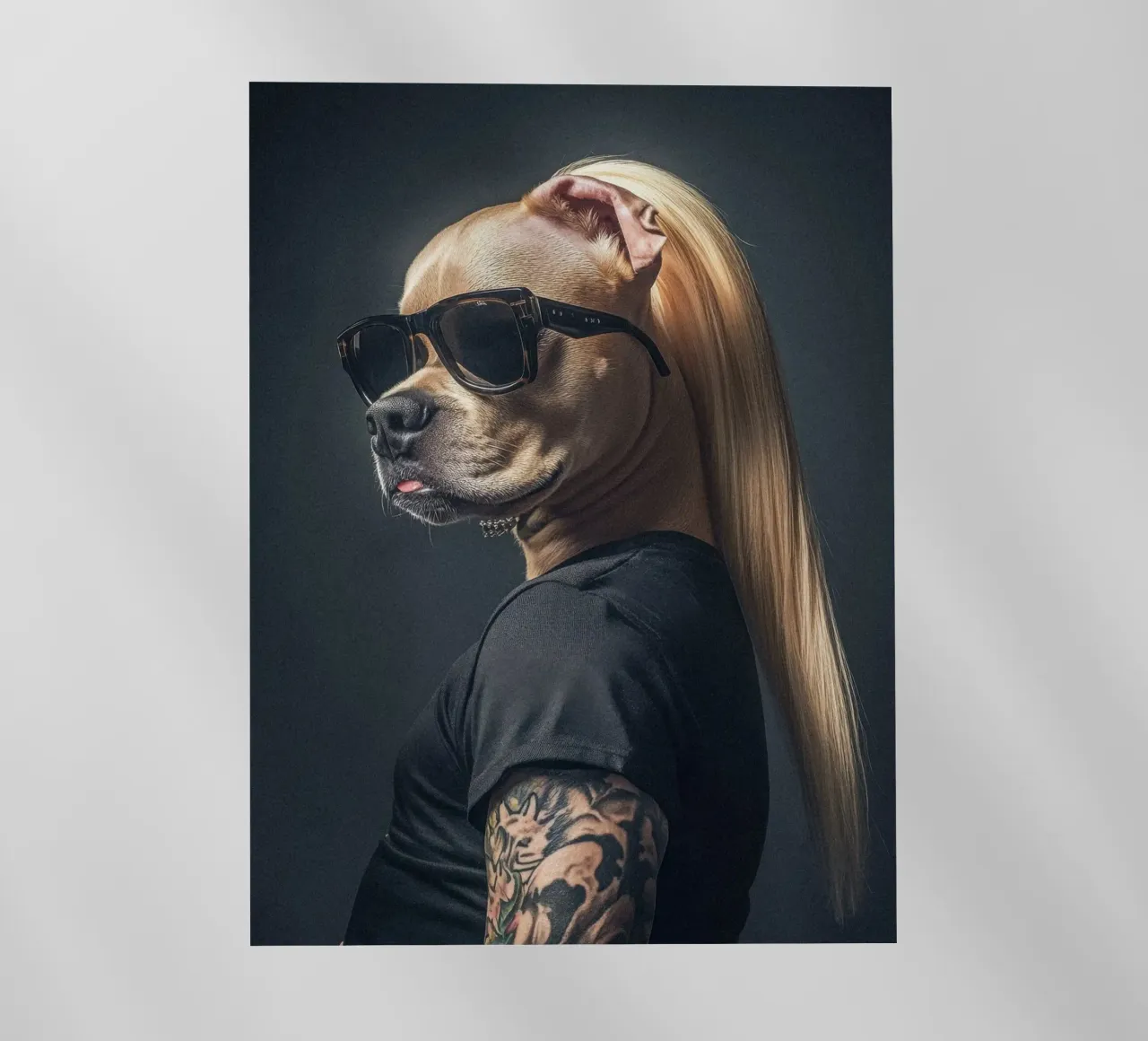 Vega pellicola backlit da Affiches Chien Originales – Dogland