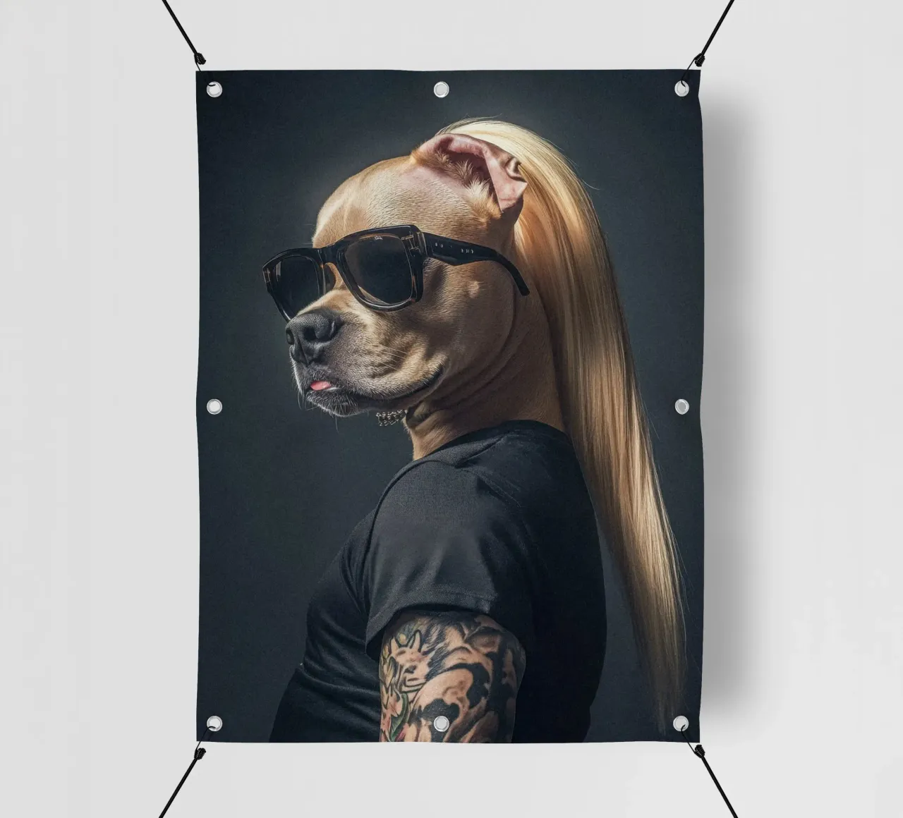 Vega PVC Plane von Affiches Chien Originales – Dogland